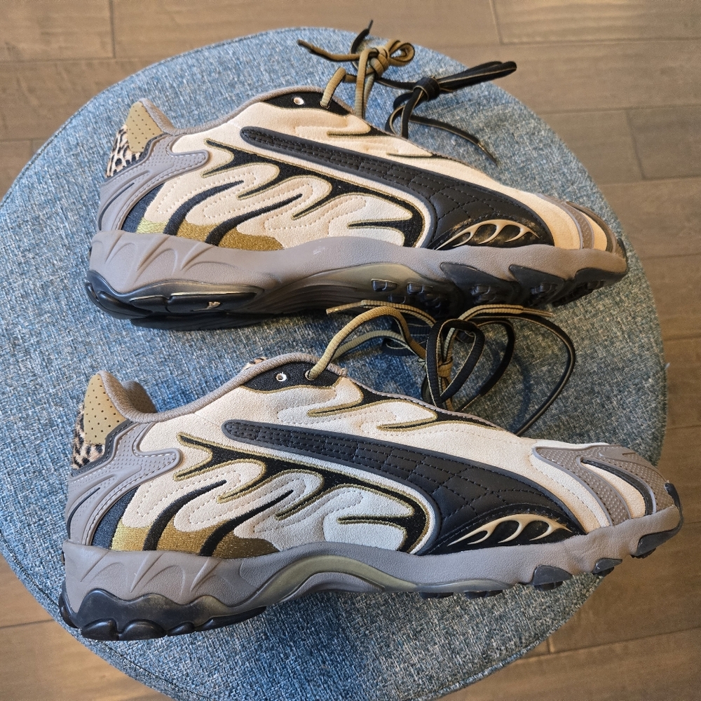 A$ap Rocky X Puma Inhale - Toasted Almond- Puma Black (Leopard) - Picture 8 of 11